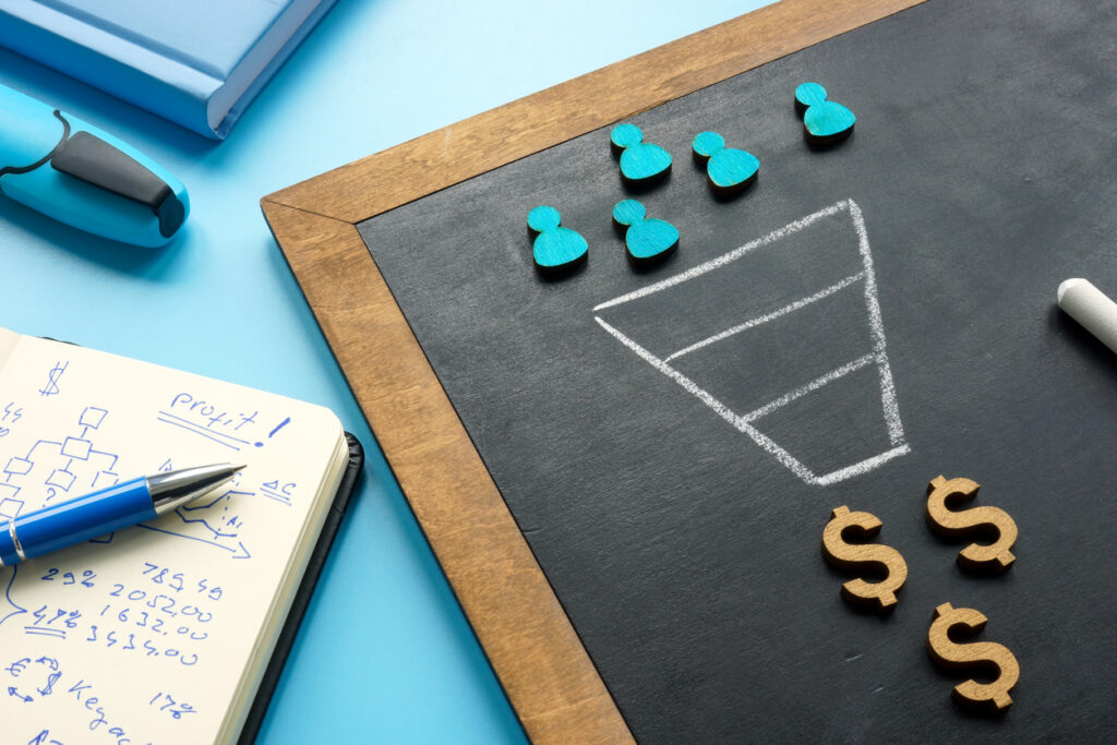 Designing a sales funnel using Checkout Champ's WYSIWYG drag-and-drop builder
